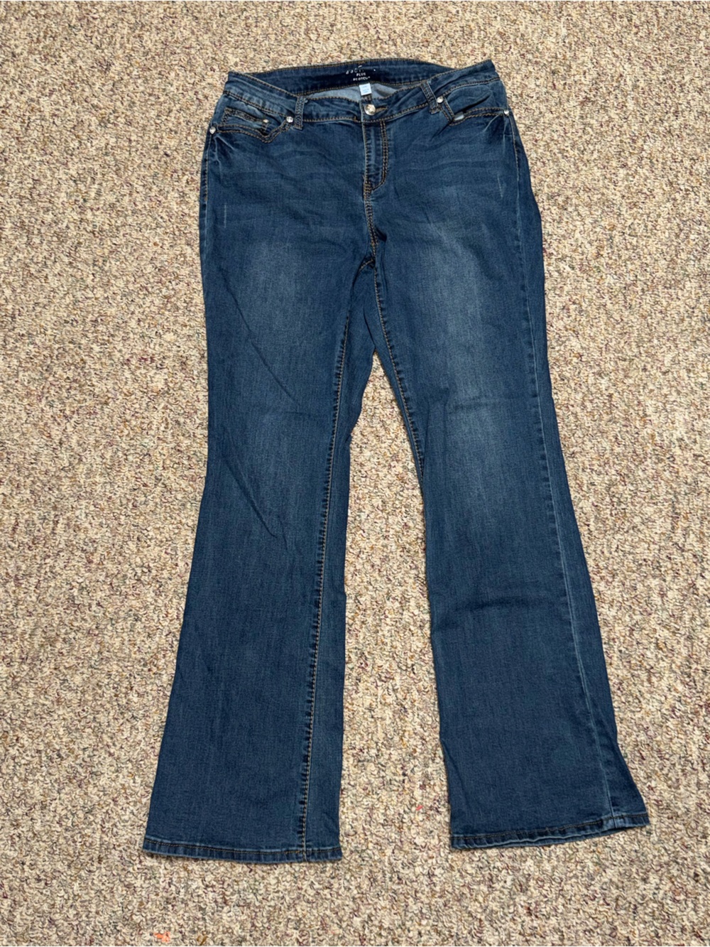 Women's size‎ 18 jeans 18WL bootcut Dark Blue Women's Flared Jeans